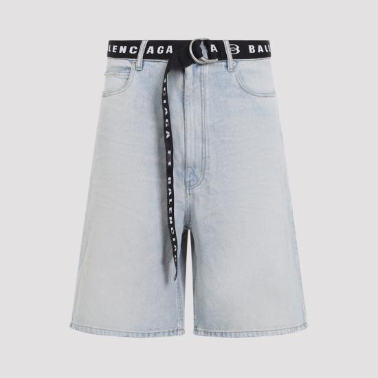 26SS 발렌시아가 스트레이트 팬츠 871361TDW14 4200 BLUE - BALENCIAGA