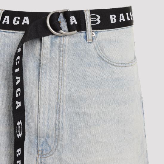 26SS 발렌시아가 스트레이트 팬츠 871361TDW14 4200 BLUE - BALENCIAGA