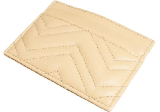 26FW 구찌 GG 마몽 카드지갑 구찌 443127AAGUV9305 MARGARINE - GUCCI
