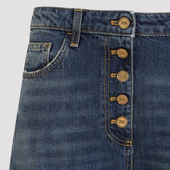 26FW 엘리자베타프랜치 스트레이트 팬츠 PJ10D66E2 139 BLUE - ELISABETTA FRANCHI