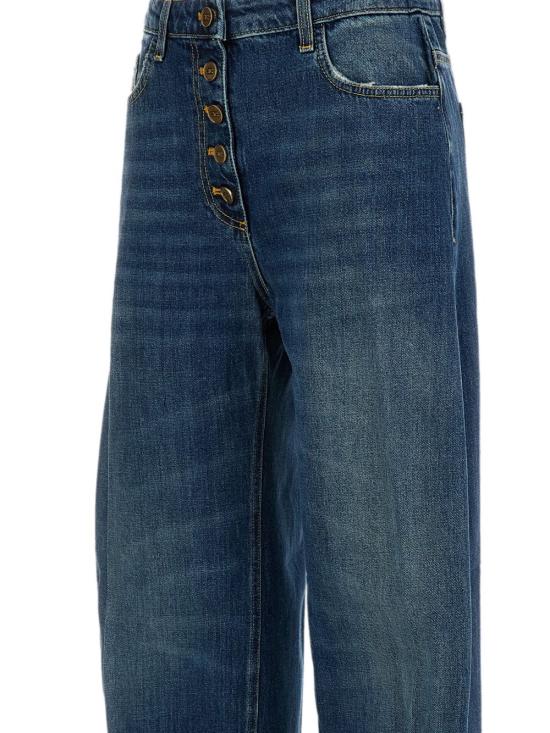26FW 엘리자베타프랜치 스트레이트 팬츠 PJ10D66E2 139 BLUE - ELISABETTA FRANCHI