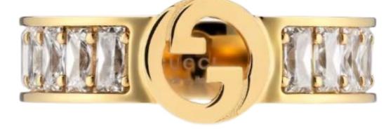 26FW 구찌 반지 837231JAAHV8062 WHITE - GUCCI