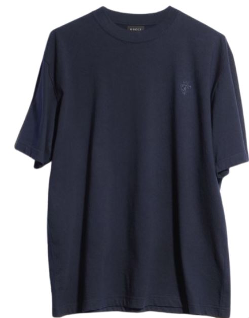 26FW 구찌 반팔 티셔츠 869422XJHW04816 URBAN BLUE - GUCCI