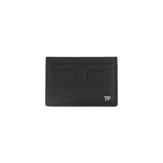 26FW 톰포드 스몰 그레인 레더 클래식 카드 홀더 YM232LCL081SNAA BLACK - TOMFORD