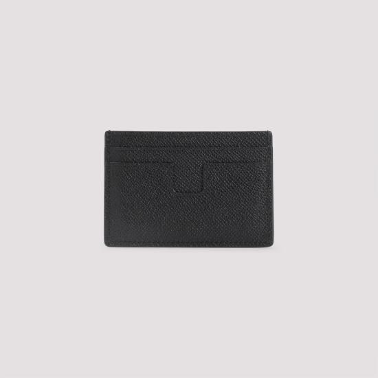 26FW 톰포드 스몰 그레인 레더 클래식 카드 홀더 YM232LCL081SNAA BLACK - TOMFORD