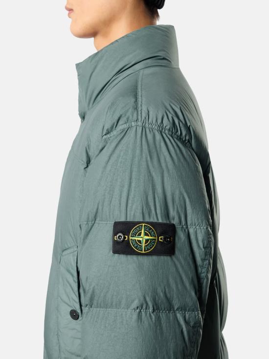 26FW 스톤 아일랜드 윈드 레지스턴트 & 안티드롭 다운 재킷 L2S154100109S0A23V005T VERDE - STONE ISLAND