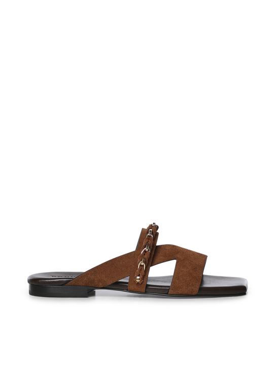 26SS DONNARI' 샌들 GD34B FONDENTE CROSTA T MORO DARK BROWN