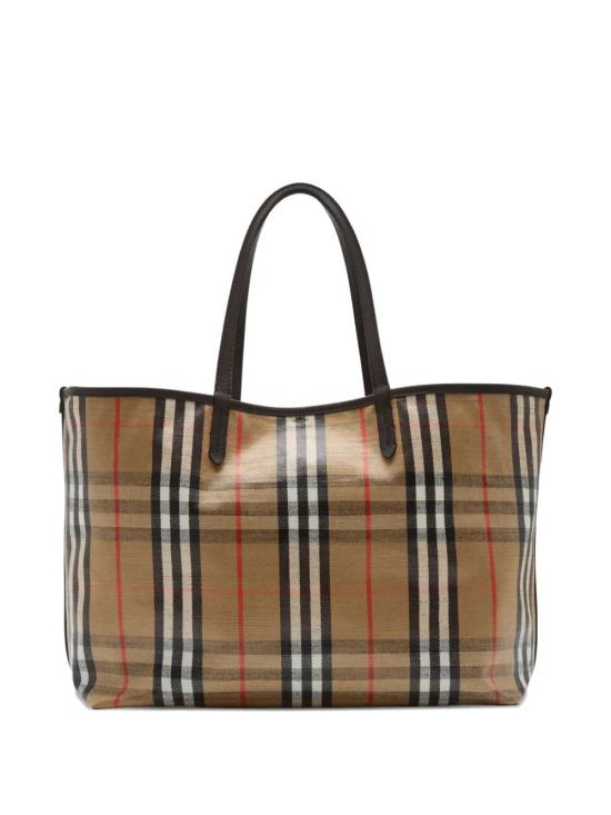 26FW 버버리 하이랜드 미디움 토트백 8112222166995 B9368 SAND - BURBERRY