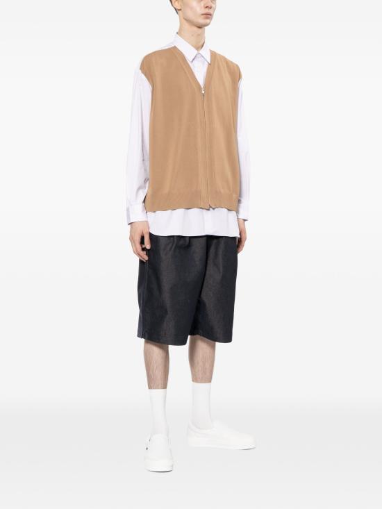 26SS 꼼데가르송 스트레이트 팬츠 HQP008S28 NAVYWHITE - COMME DES GARCONS