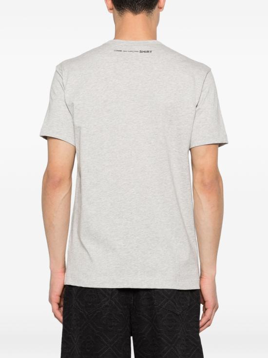 26SS 꼼데가르송 반팔 티셔츠 FQT003S26 TOPGREY - COMME DES GARCONS