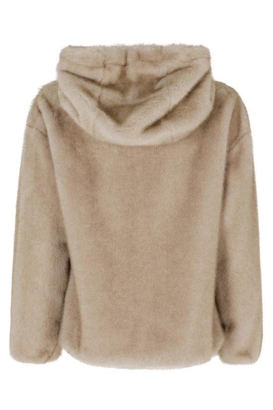 26FW 에르노 멜란지 얼터너티브 밍크 퍼 보머 자켓 GI000318D 12739 099 Neutrals - HERNO