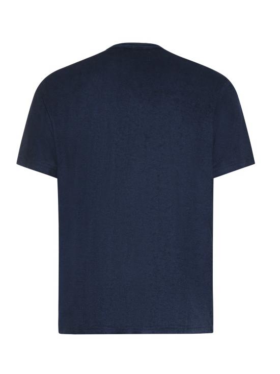 26FW 세인트바쓰 반팔 티셔츠 GAR0002 00145L BLUE - MC2 SAINT BARTH