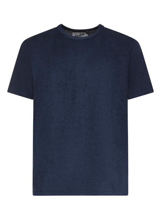 26FW 세인트바쓰 반팔 티셔츠 GAR0002 00145L BLUE