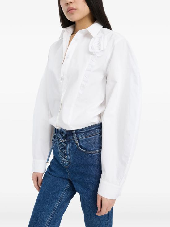 26FW 로테이트 바이 크리스텐슨 셔츠 116632400 BIANCO - ROTATE BY BIRGERCHRISTENSEN