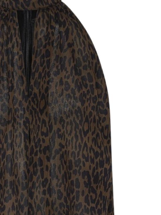 26FW 로테이트 바이 크리스텐슨 반팔 티셔츠 1152383088 MARRONE - ROTATE BY BIRGERCHRISTENSEN