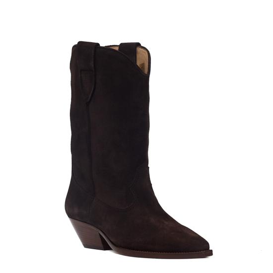 26FW 이자벨마랑 두에르토 레더 카우보이 부츠 BO0003FAA1A03S Brown - ISABEL MARANT