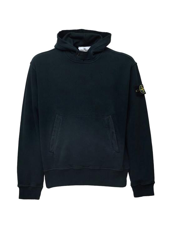 26FW 스톤 아일랜드 브러쉬드 오가닉 코튼 플리스 오버사이즈 집업 후드 스웨트셔츠 L2S156100023S0A20V005S VERDE