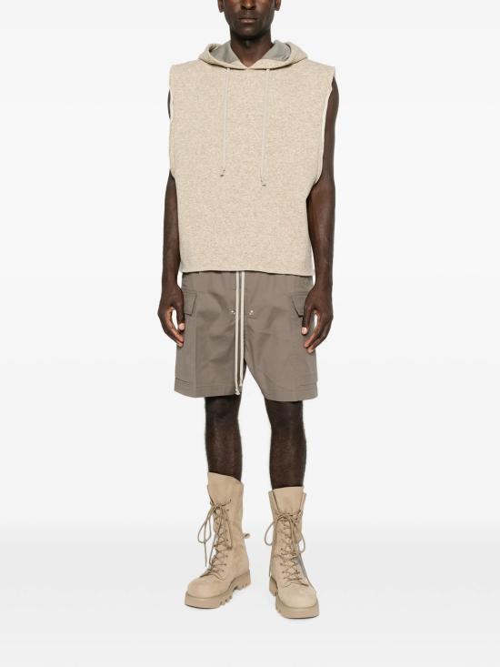 26FW 릭 오웬스 후드 티셔츠 RU02F4153WFE21 GRIGIO - RICK OWENS