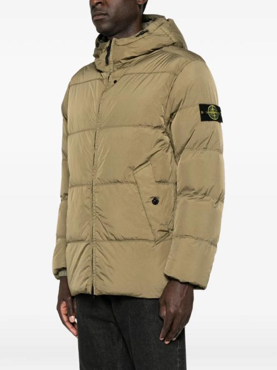 26FW 스톤 아일랜드 크링클 렙스 NY 패딩 재킷 L2S154100037S0A23V005G VERDE - STONE ISLAND