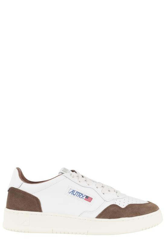 26SS 오트리 메달리스트 로우 스니커즈 AULM 098 White