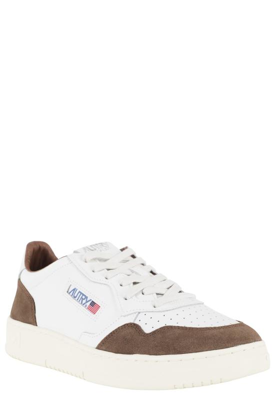 26SS 오트리 메달리스트 로우 스니커즈 AULM 098 White - AUTRY