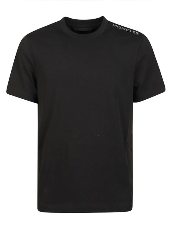 26FW 몽클레어 반팔 티셔츠 L2 091 8C000 35 89AUG Black