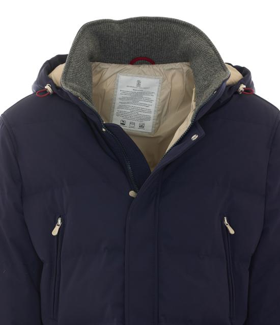 26FW 브루넬로 쿠치넬리 패딩 MV4061823 CTU62 BLUE - BRUNELLO CUCINELLI
