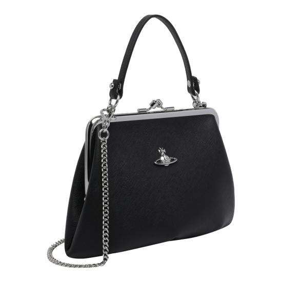 26FW 비비안웨스트우드 그래니 프레임 퍼스 4B010007W S0021N401 BLACK - VIVIENNE WESTWOOD
