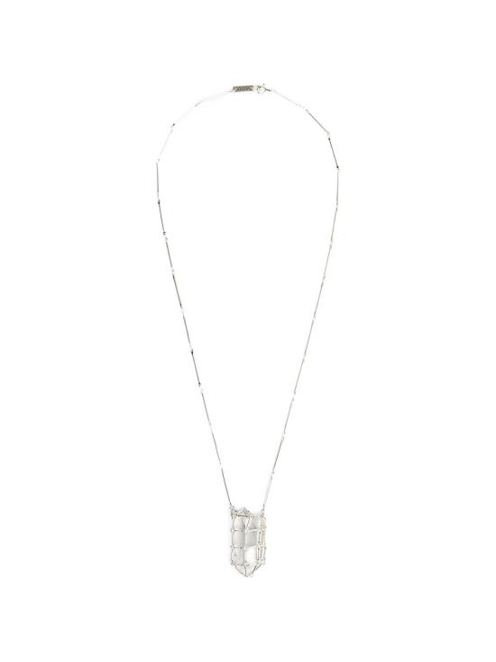 26SS 이자벨마랑 락 크리스탈 네클리스 펜던트 네크리스 SA0021FAD2B03B TRSI TRANSPARENTE SILVER