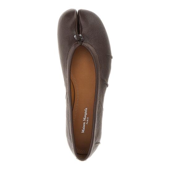 26FW 마르지엘라 타비 뉴 발레리나 S58WZ0127P3753 Brown - MAISON MARGIELA