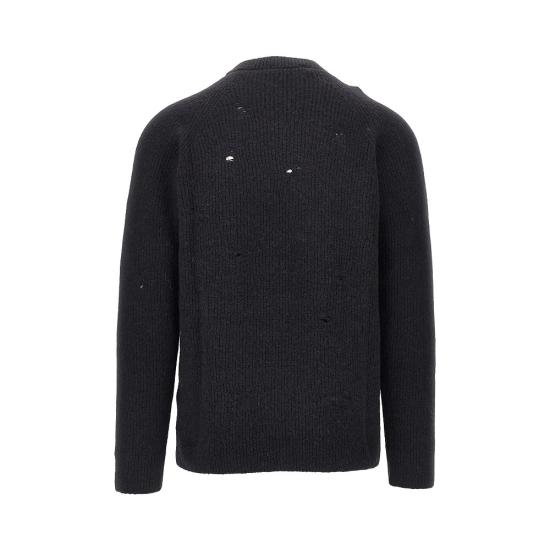 26FW 라니우스 니트웨어 F6LAMAKN030 Black - LANEUS