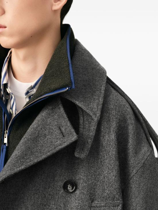 26FW 아미 코트 UCO487WV0207 A189 GRIGIO - AMI