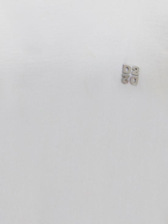 26FW 디스퀘어드2 반팔 티셔츠 S74GD1594D20136 100 White - DSQUARED2