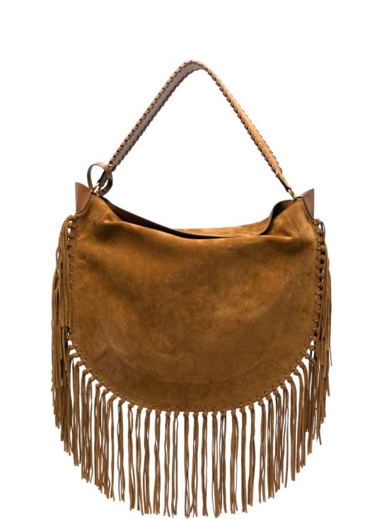 26FW 이자벨마랑 오스칸 프린지 디테일 스웨이드 호보백 PP0200FC C3C14M50CO MARRONE