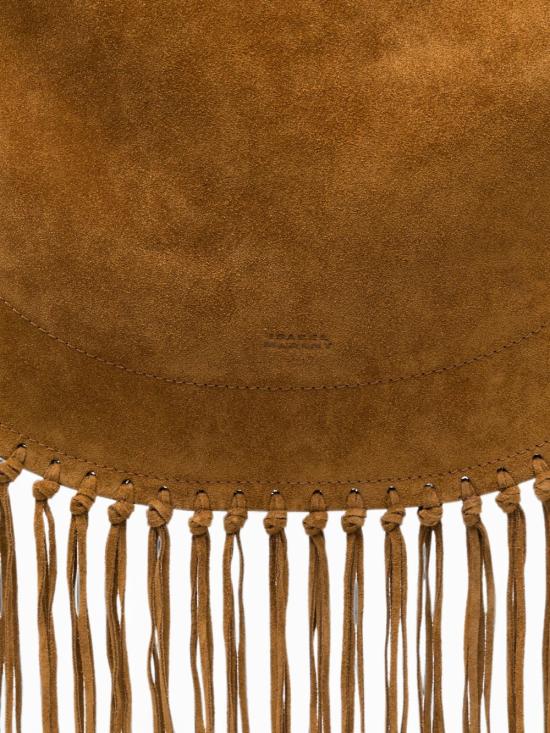 26FW 이자벨마랑 오스칸 프린지 디테일 스웨이드 호보백 PP0200FC C3C14M50CO MARRONE - ISABEL MARANT