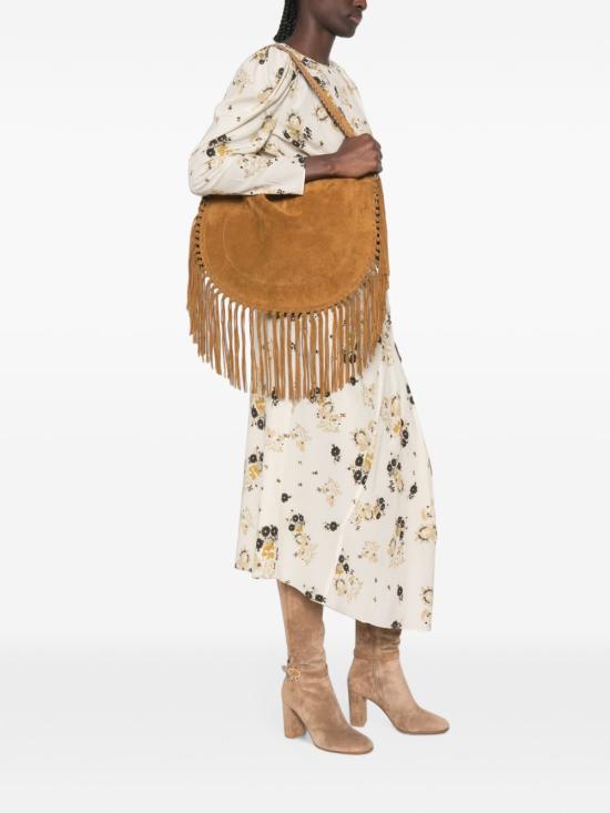 26FW 이자벨마랑 오스칸 프린지 디테일 스웨이드 호보백 PP0200FC C3C14M50CO MARRONE - ISABEL MARANT