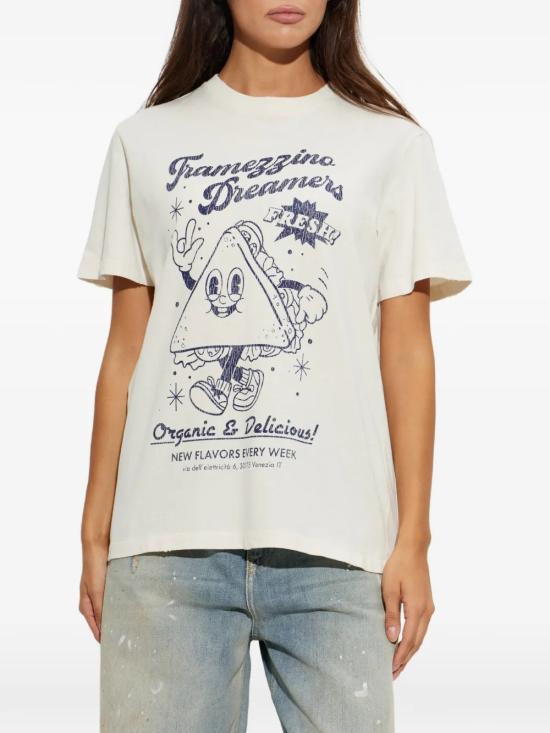 26FW 골든구스 반팔 티셔츠 GWP01220P002640 11560 BIANCO - GOLDEN GOOSE