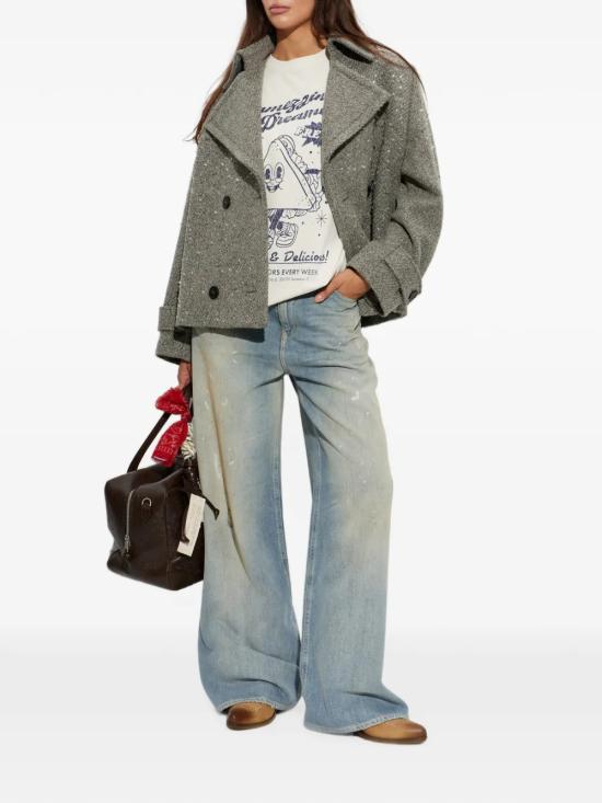 26FW 골든구스 반팔 티셔츠 GWP01220P002640 11560 BIANCO - GOLDEN GOOSE