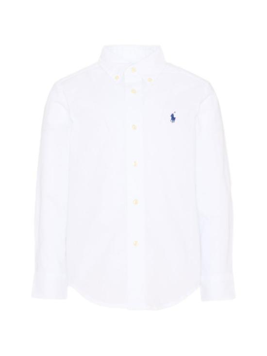 26FW [키즈] 폴로 랄프로렌 셔츠 322952199 001 BIANCO