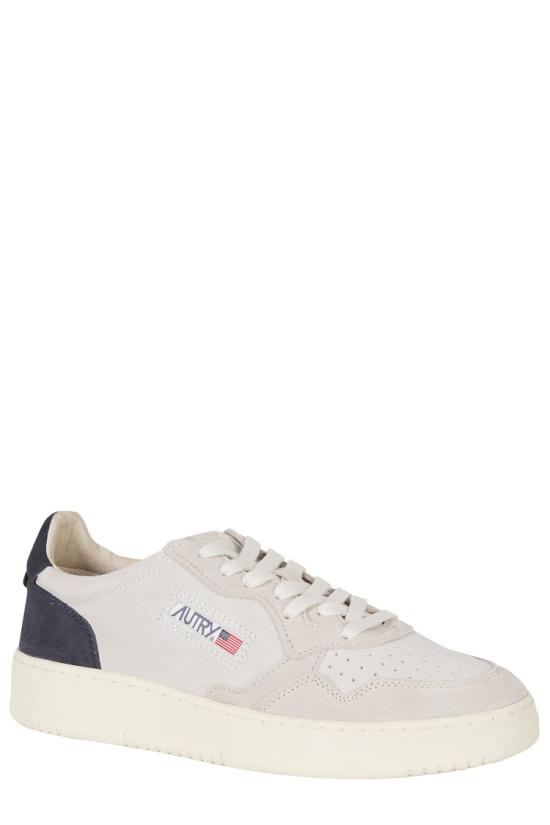26FW 오트리 메달리스트 로우 스니커즈 AULM 099 White - AUTRY
