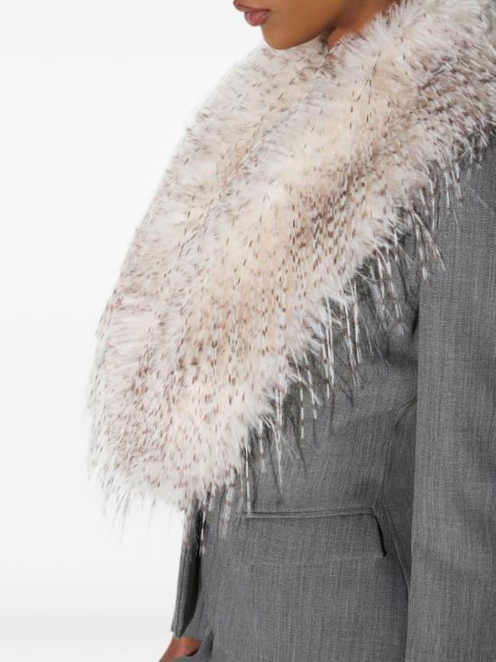 26FW 엘리자베타프랜치 수트 자켓 GI28967E2 431 GRIGIO MELANGE - ELISABETTA FRANCHI
