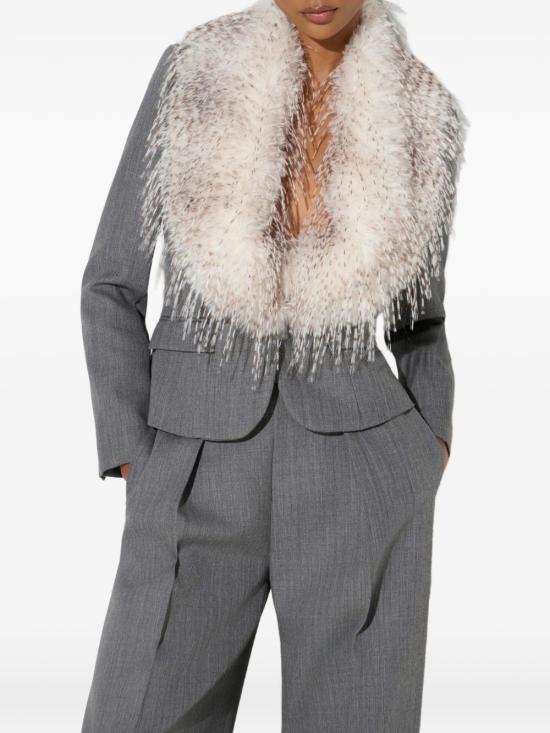 26FW 엘리자베타프랜치 수트 자켓 GI28967E2 431 GRIGIO MELANGE - ELISABETTA FRANCHI