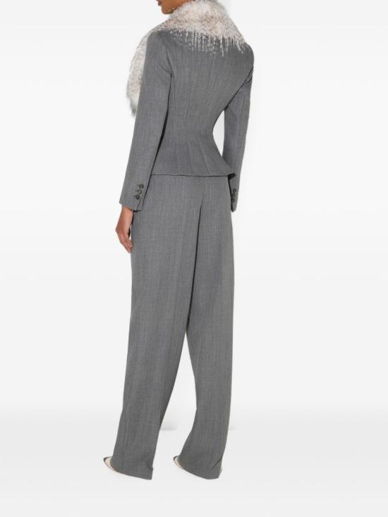26FW 엘리자베타프랜치 수트 자켓 GI28967E2 431 GRIGIO MELANGE - ELISABETTA FRANCHI