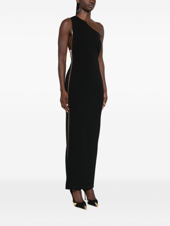 26FW 엘리자베타프랜치 미디 원피스 AM07B66E2 110 Nero - ELISABETTA FRANCHI
