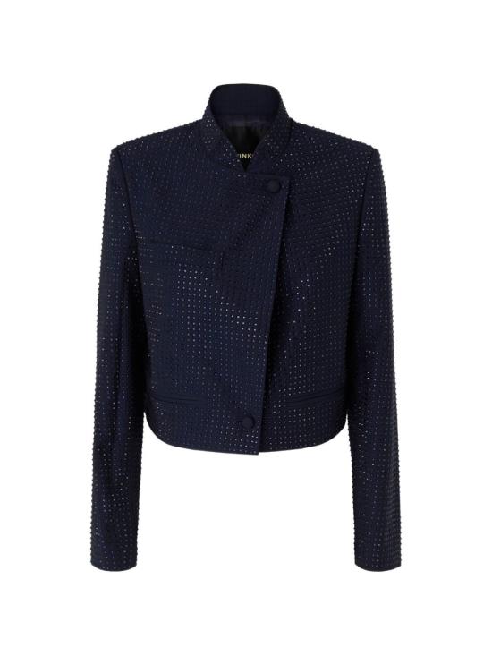26FW 핑코 수트 자켓 107673MORASCA A3M0G56 BLU