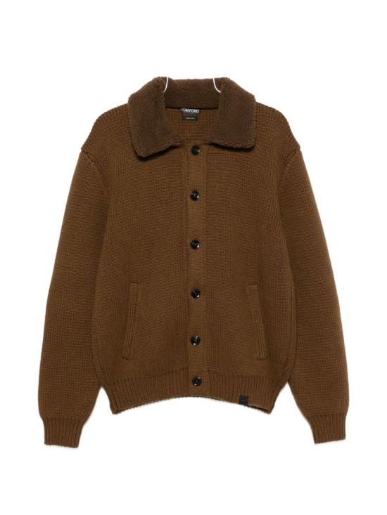 26FW 톰포드 가디건 KBL018 YMK094ECL TOBACCO
