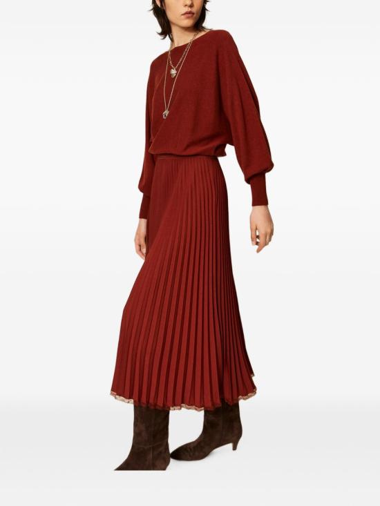 26FW 트윈셋 미디 원피스 262TP3250 S2205606501 Cherry wood - TWINSET