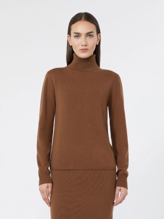 26FW 막스마라 스튜디오 스웨터 2626366022600 006 MARRONE - MAX MARA STUDIO