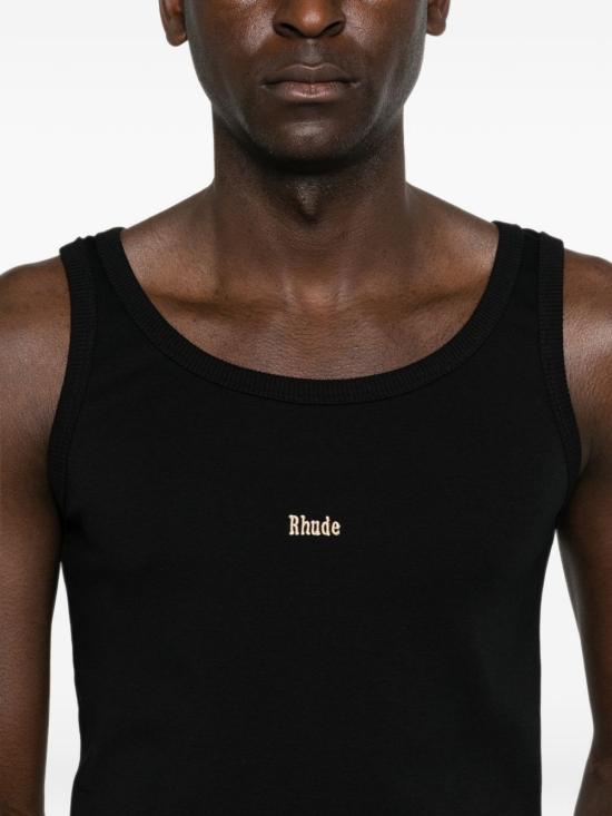 26FW 루드 민소매 티셔츠 RHFW26TA01356 C900 Nero - RHUDE