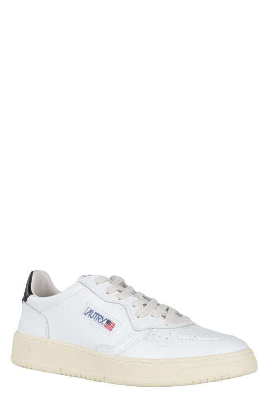26FW 오트리 메달리스트 로우 스니커즈 AULM 099 White - AUTRY